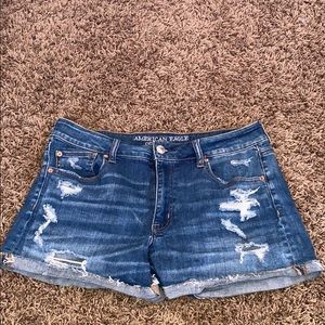 American eagle jean shorts